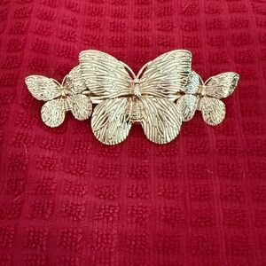 Ettika Gimme Butterflies Golden Hair Clip